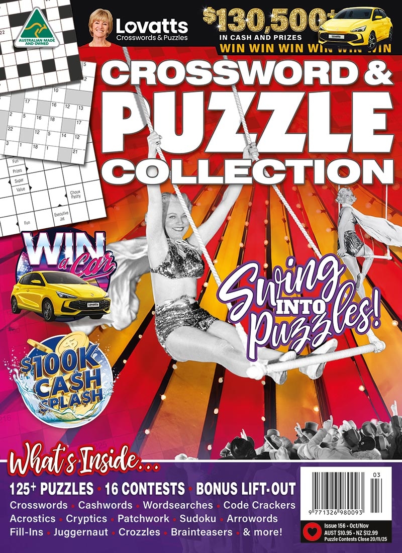 Crossword Puzzle Collection Magazine Lovatts Crossword Puzzles Games Trivia