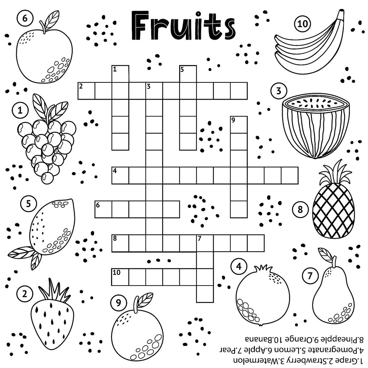 Crossword Puzzles For Kids Fun amp Free Printable Crossword Puzzle Worksheets Library