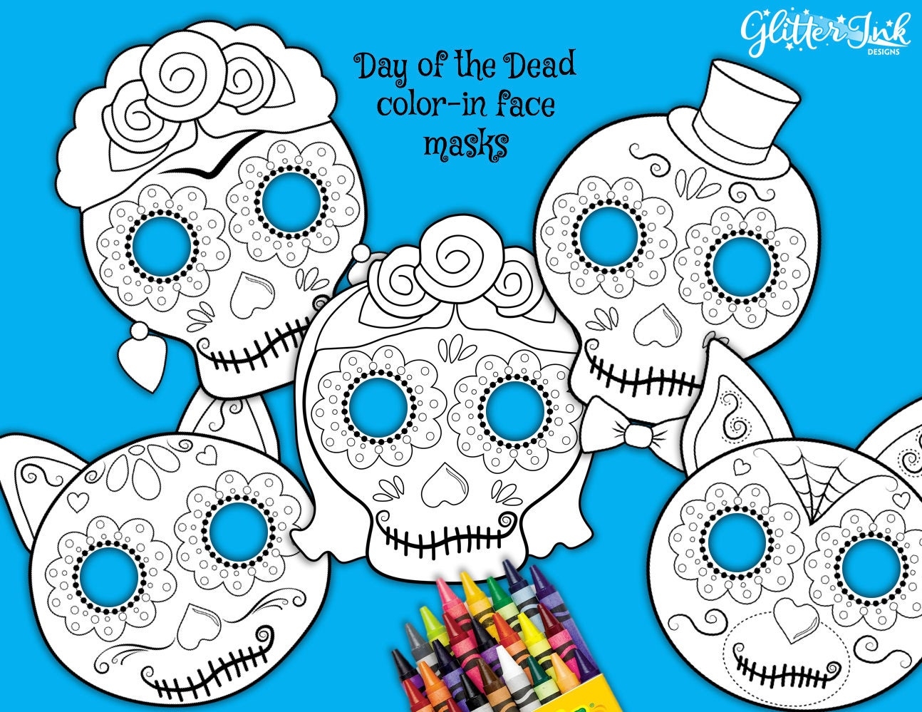 day of the dead printable