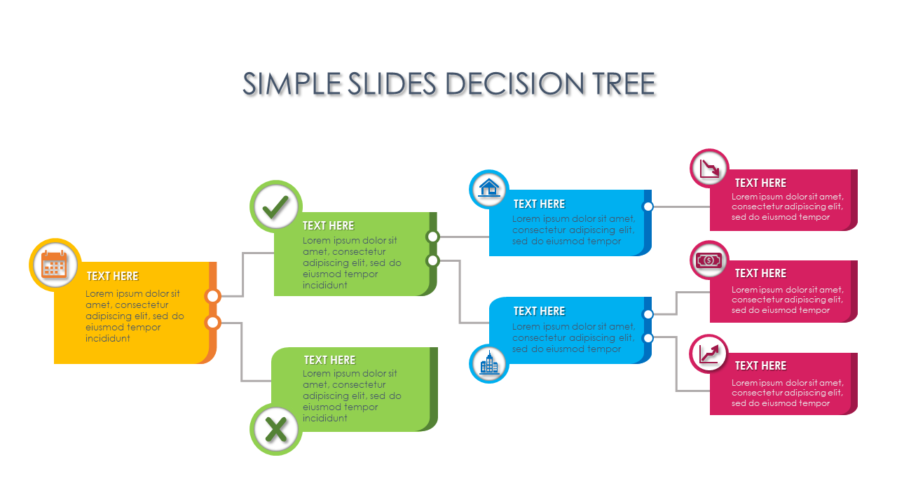 Decision Tree Template PowerPoint Google Slides Keynote Templates Decision Tree Template PowerPoint Google Slides Keynote Templates