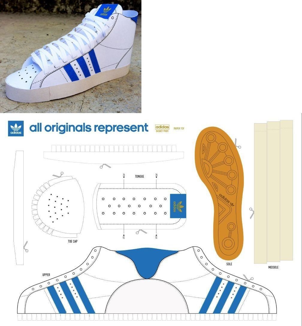 paper shoe template