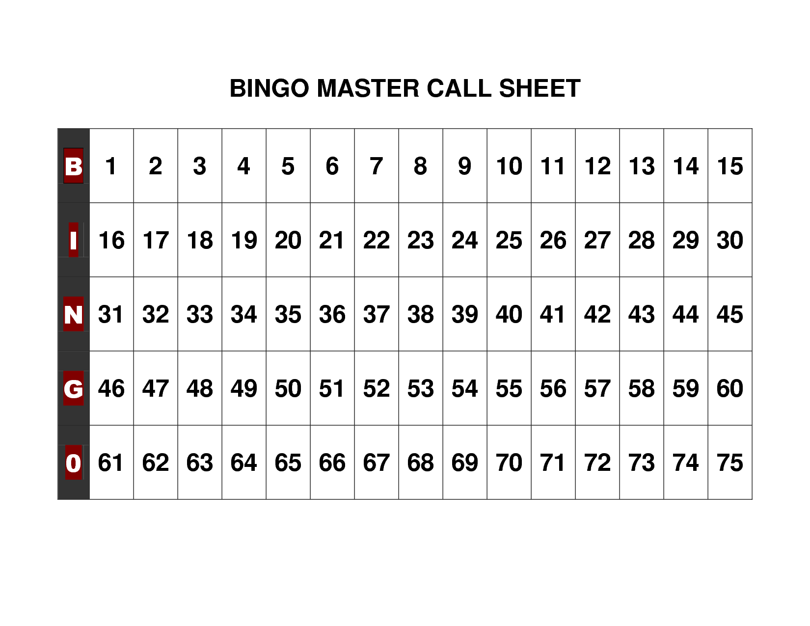 Discover 8 Bingo Calls And Bingo Cards To Print Ideas Bingo Card Generator Bingo Calling Board Bingo Master Call Sheet And More