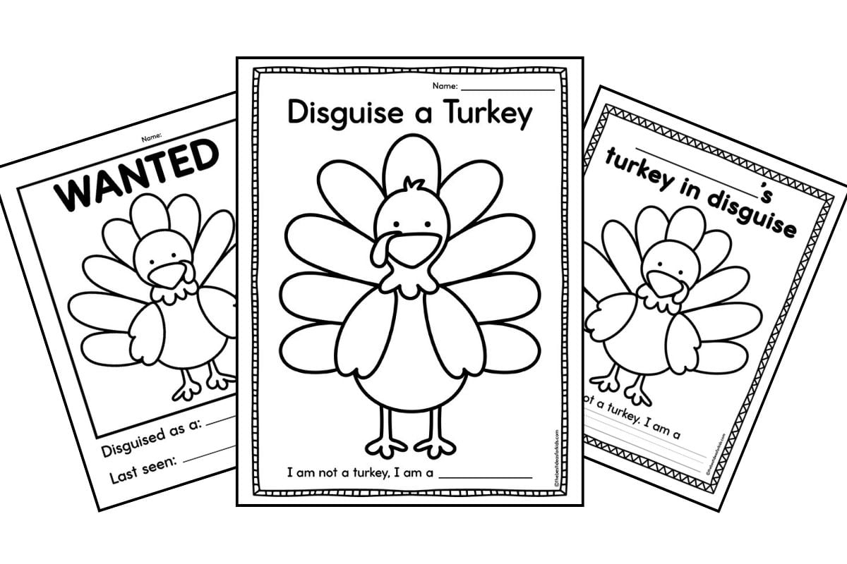 Turkey In Disguise Printable