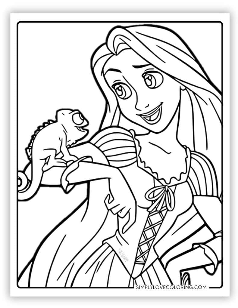 princess coloring sheets free printable