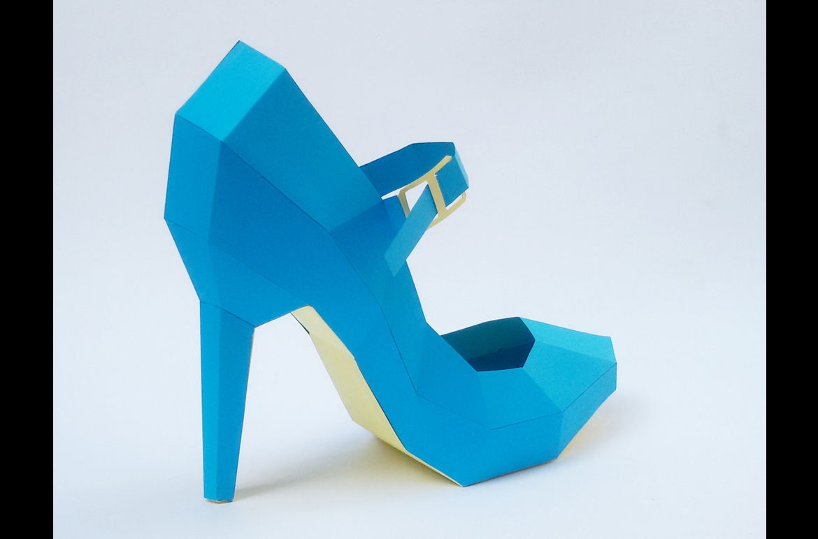 DIY High Heel Belly shoe Printable By PAPER Amaze TheHungryJPEG