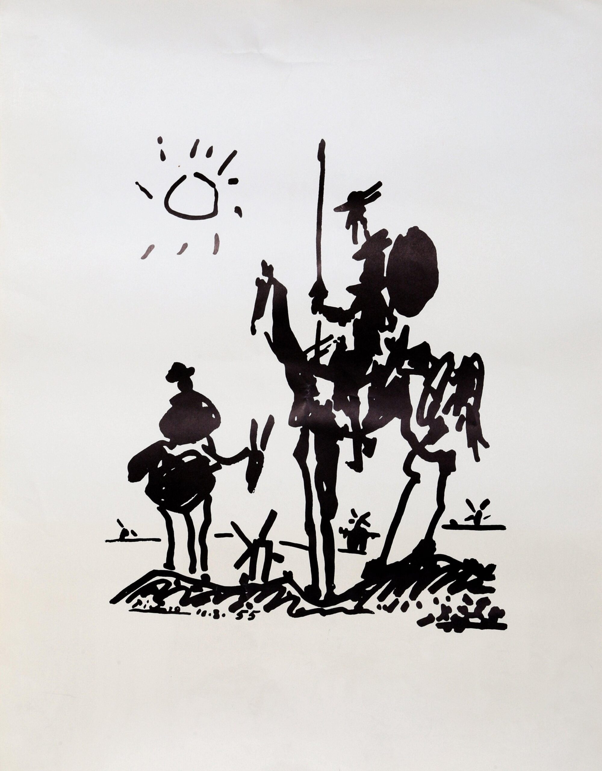 Don Quixote Pablo Picasso RoGallery Don Quixote Pablo Picasso RoGallery