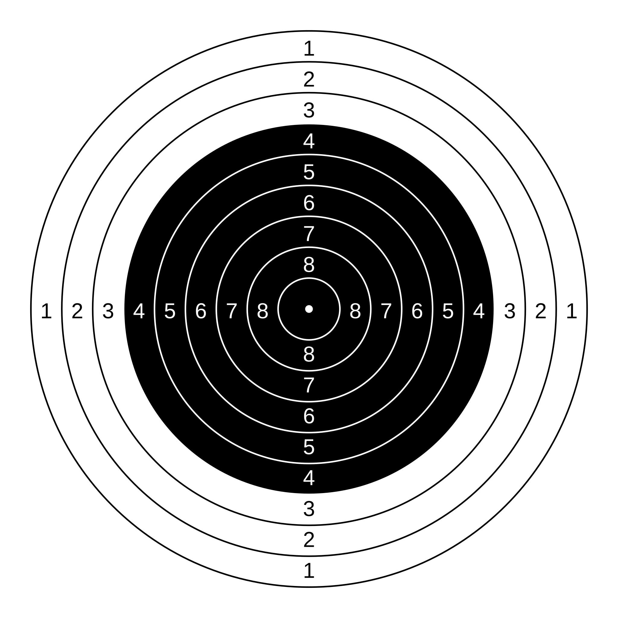 File 10 M Air Rifle Target svg Wikimedia Commons