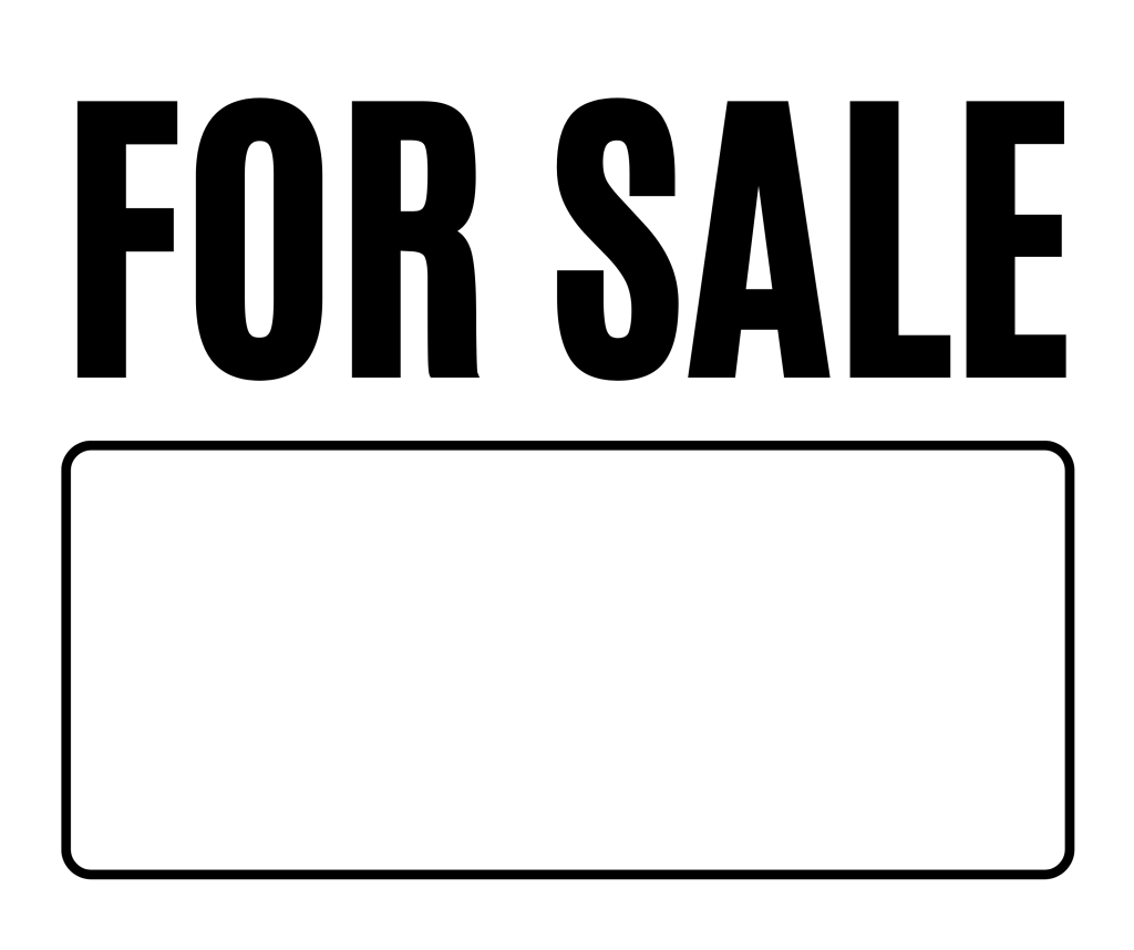 for sale sign printable