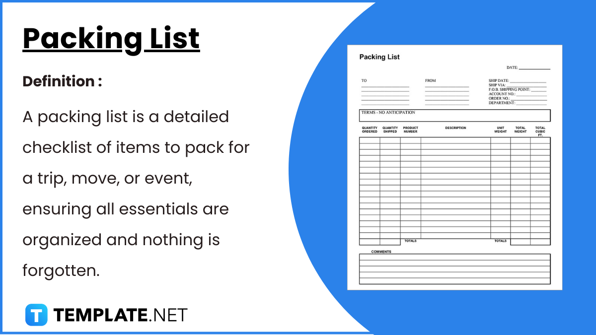 Free 44 Packing List Templates PDF DOC Excel Free 44 Packing List Templates PDF DOC Excel