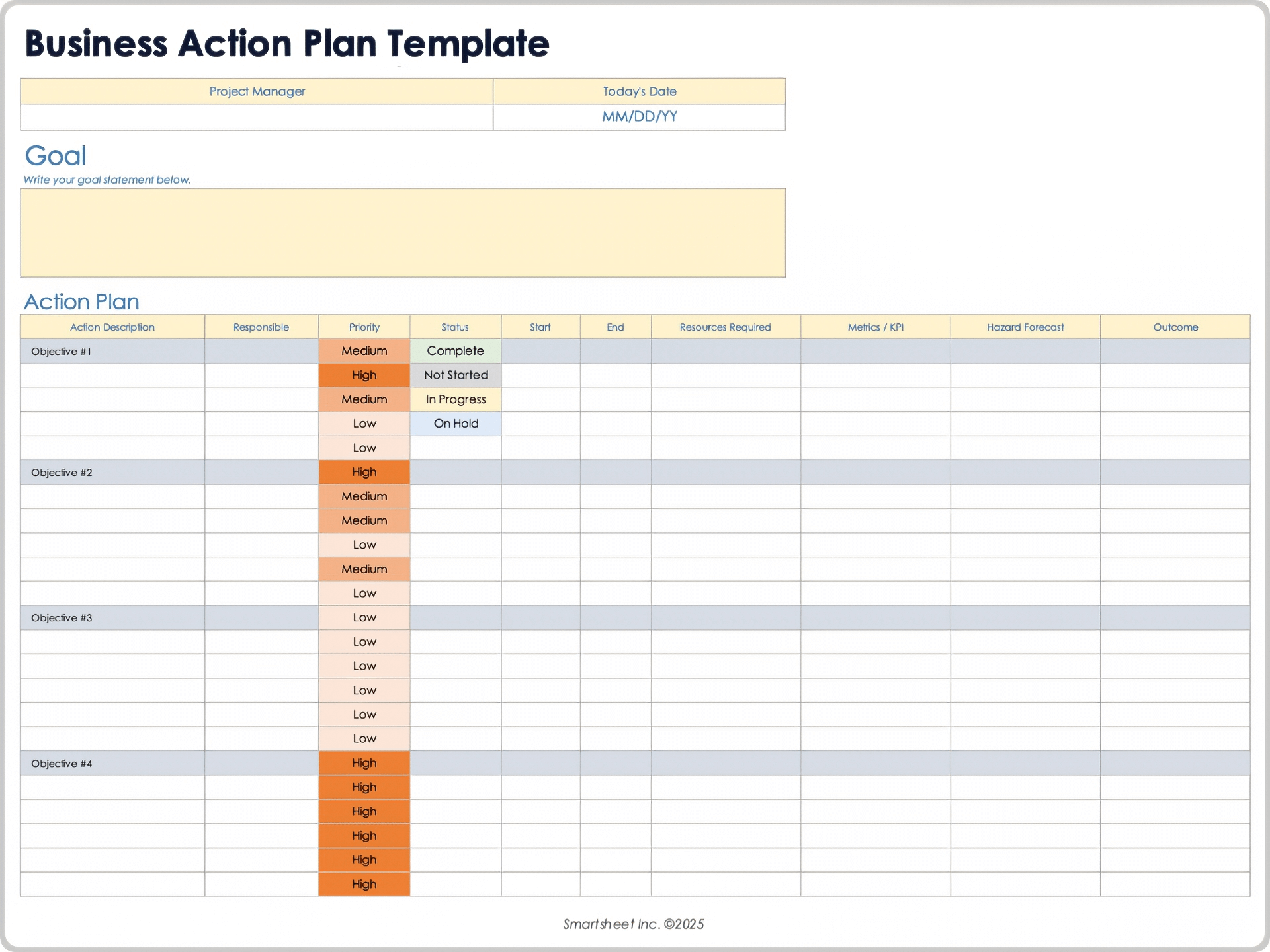 Free Action Plan Templates How To Write Examples Free Action Plan Templates How To Write Examples