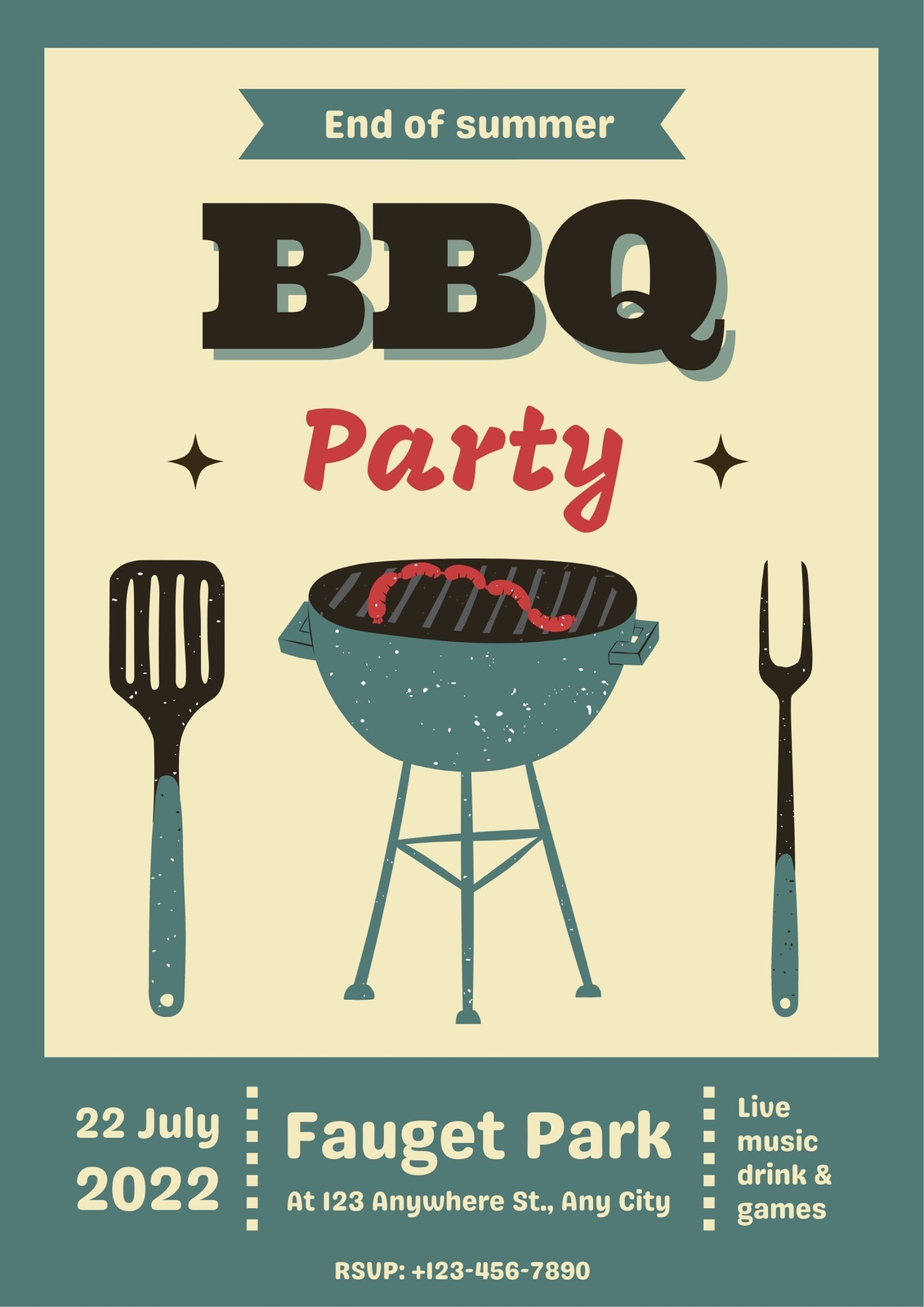Free And Customizable Bbq Templates