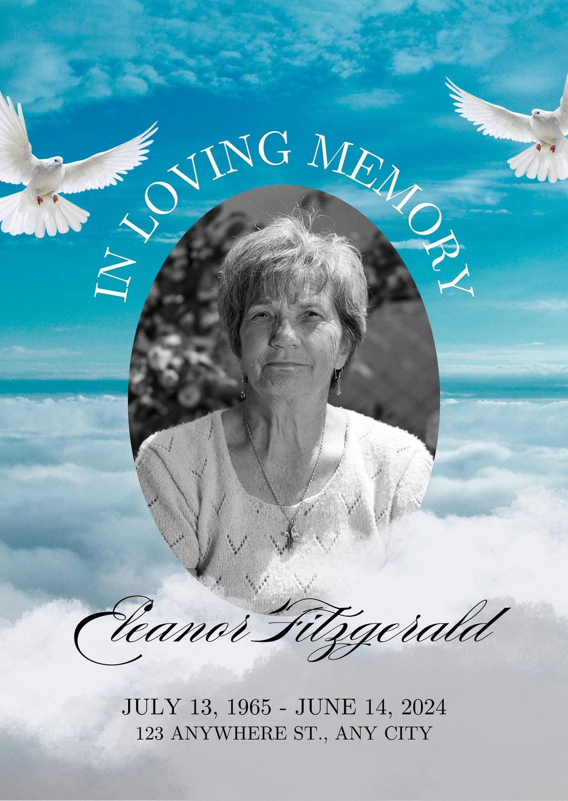 Free And Customizable In Loving Memory Templates Canva Free And Customizable In Loving Memory Templates Canva