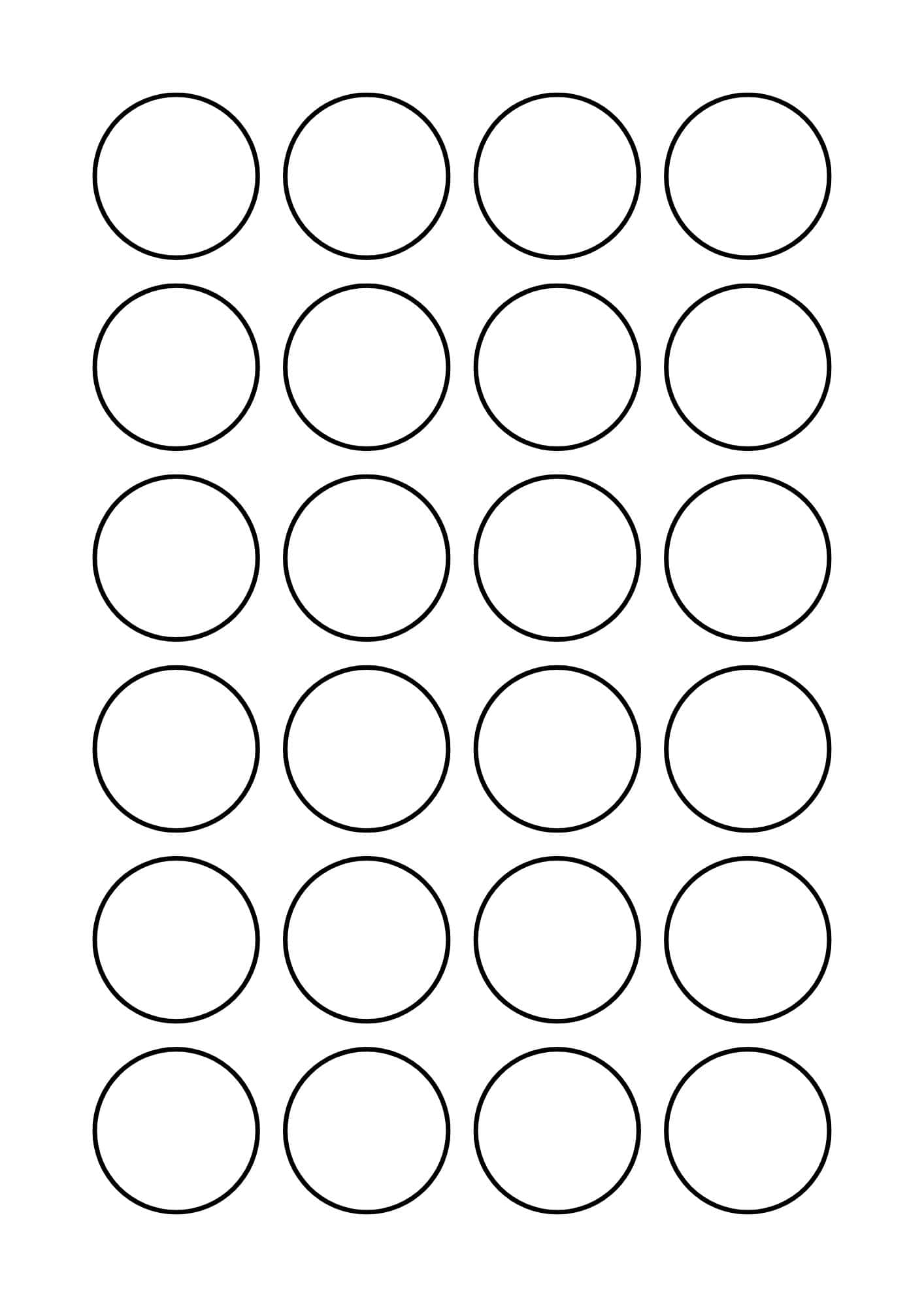 Free Circle Template Printable 12 Different Sizes The Pink Craft Box Free Circle Template Printable 12 Different Sizes The Pink Craft Box