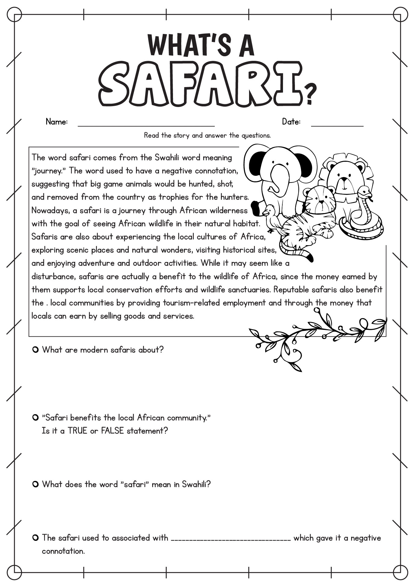Free Free 5th Grade Reading Comprehension Worksheet Download Free Free 5th Grade Reading Comprehension Worksheet Png Images Free Worksheets On Clipart Library