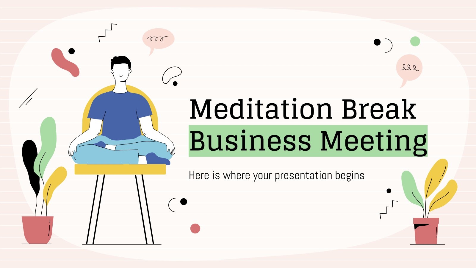 Free Google Slides And PPT Templates About Meditation Free Google Slides And PPT Templates About Meditation