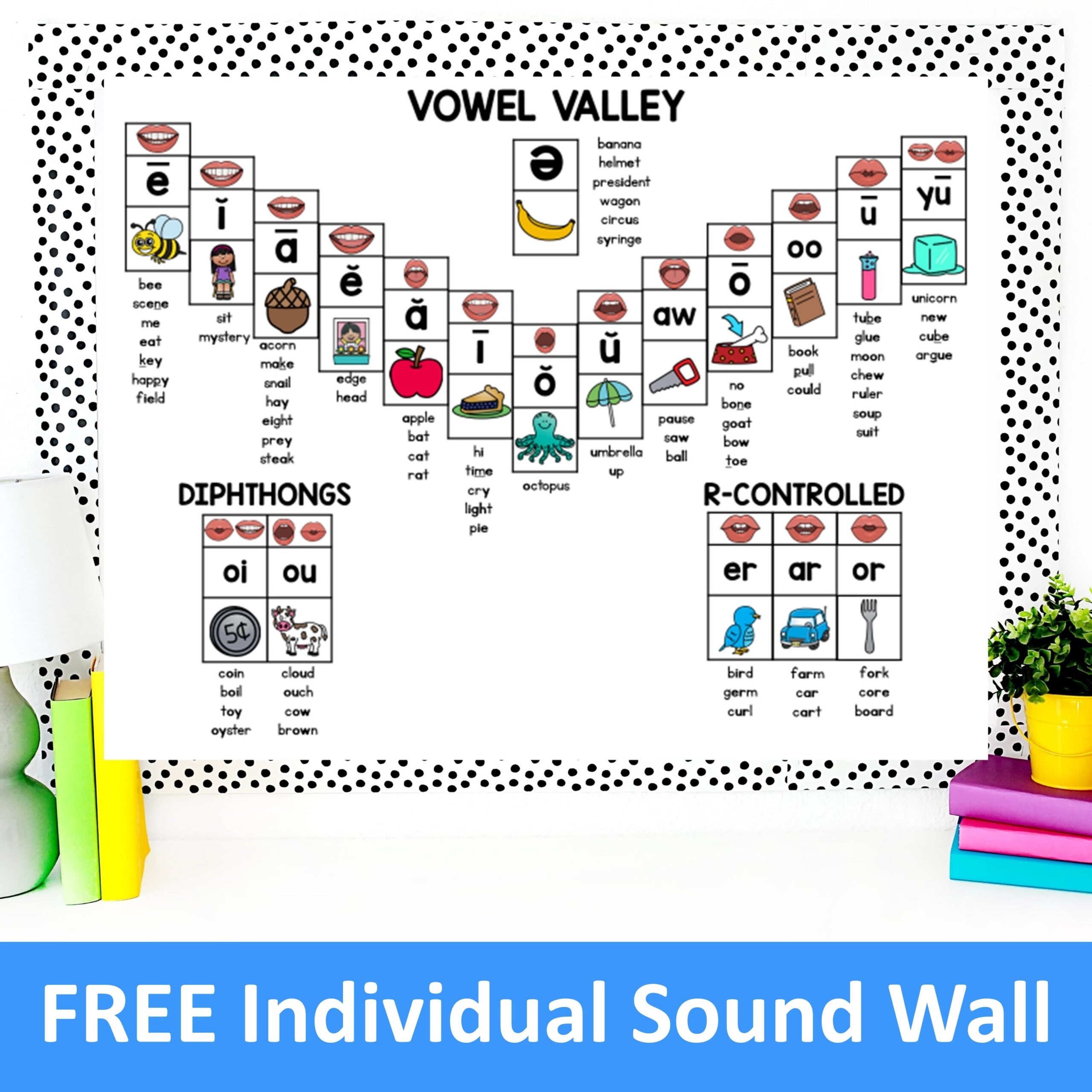 Free Individual Sound Wall My Nerdy Teacher