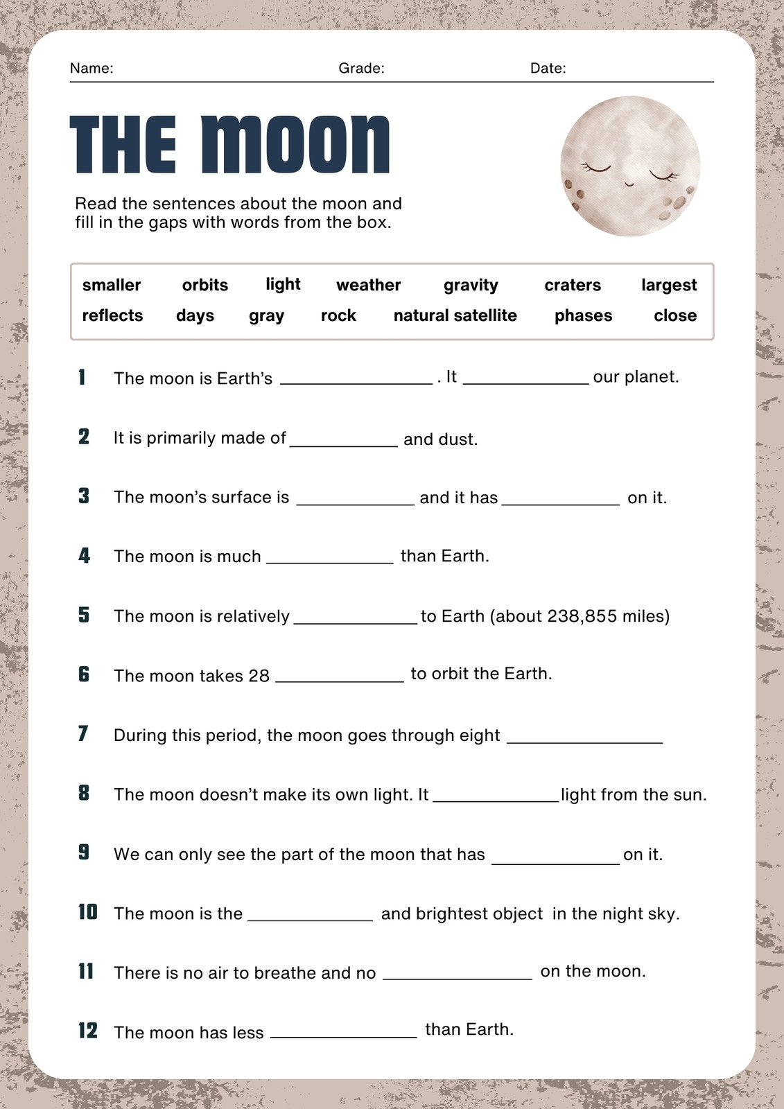 Free Printable 3rd Grade Reading Worksheet Templates Canva Worksheets Library