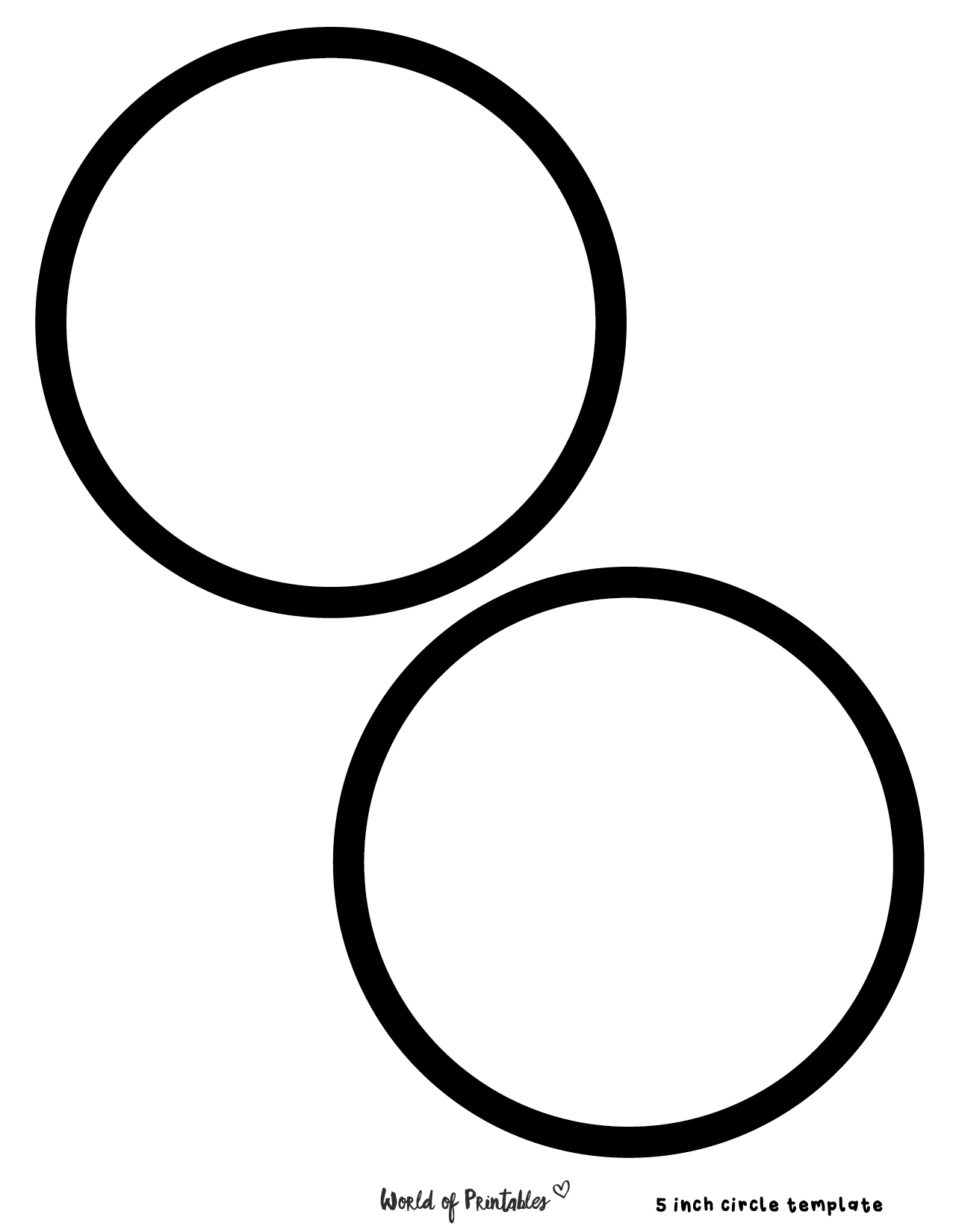 template with circles template with circles