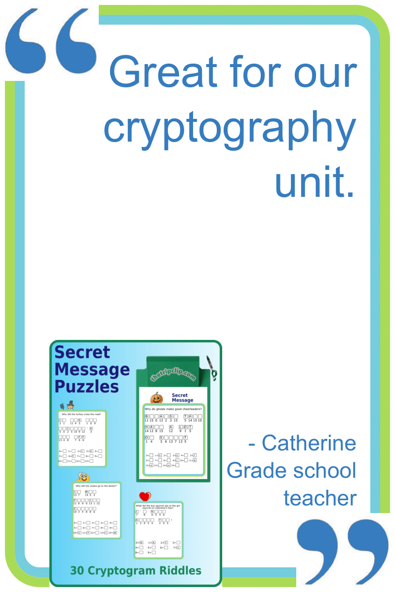 Free Printable Cryptogram Puzzles For Beginners