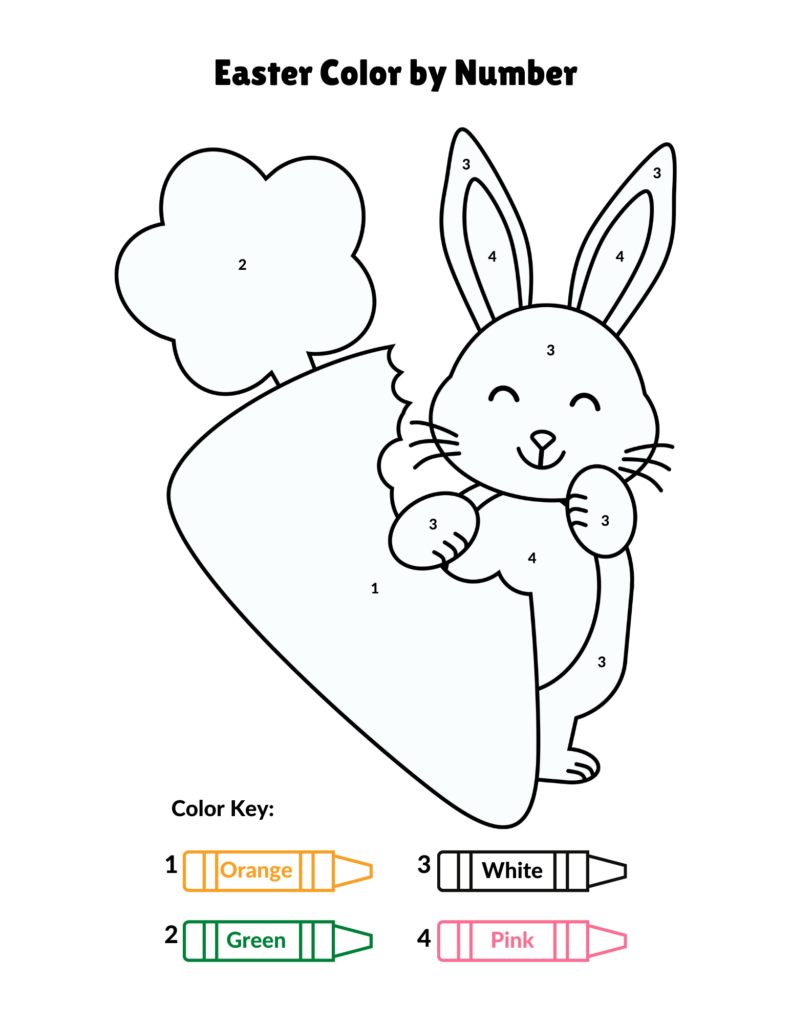Free Printable Easter Activity Sheets Baking You Happier