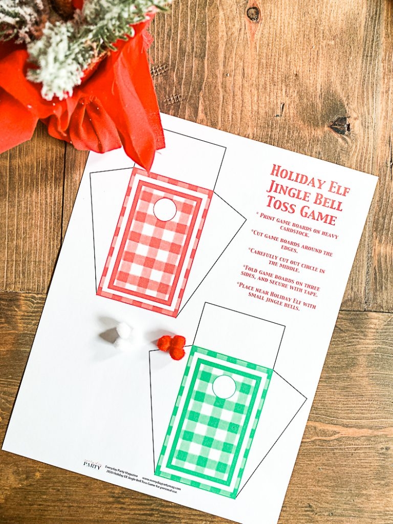 Free Printable Elf On The Shelf Game Everyday Party Magazine Free Printable Elf On The Shelf Game Everyday Party Magazine