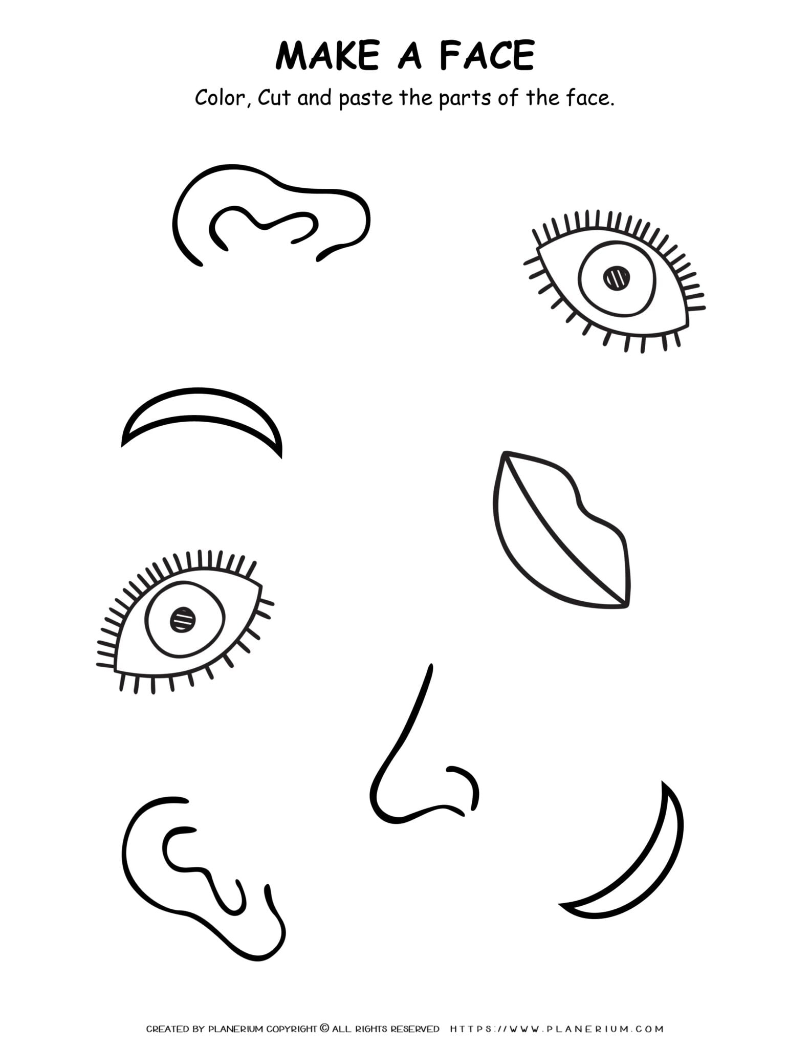 Free Printable Face Worksheet Download Free Printable Face Worksheet Png Images Free Worksheets On Clipart Library