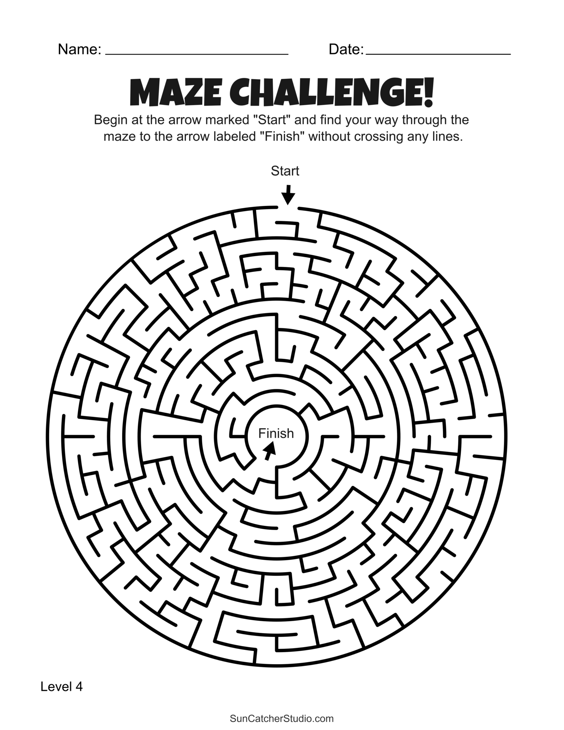 Free Printable Maze Activities And Puzzle Worksheets For Kids Free Printables Monograms Design Tools Patterns DIY Projects