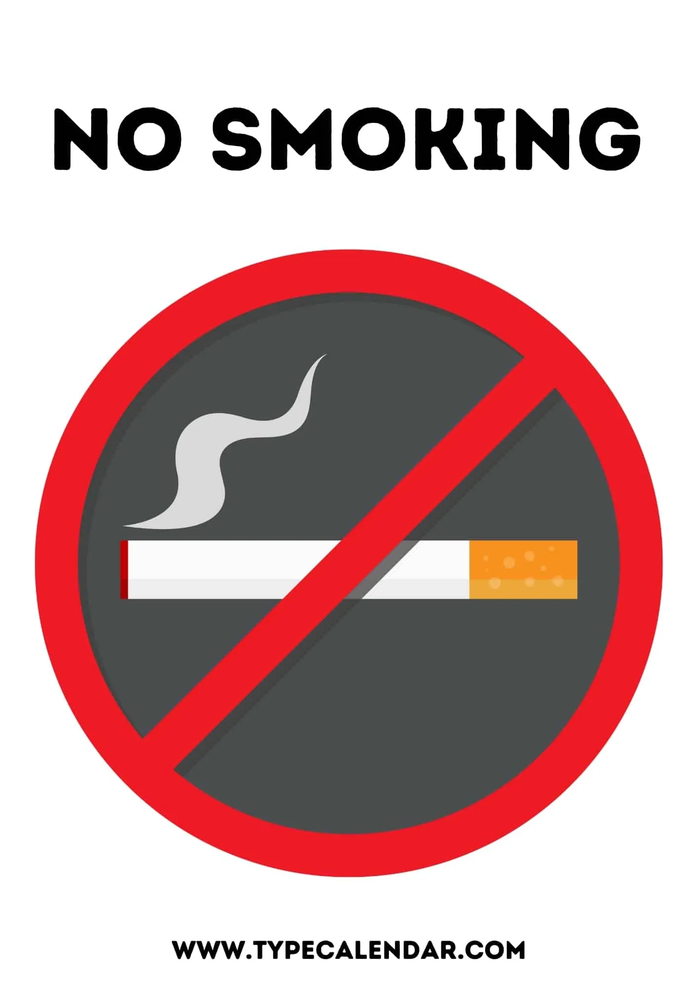Non Smoking Signs Printable