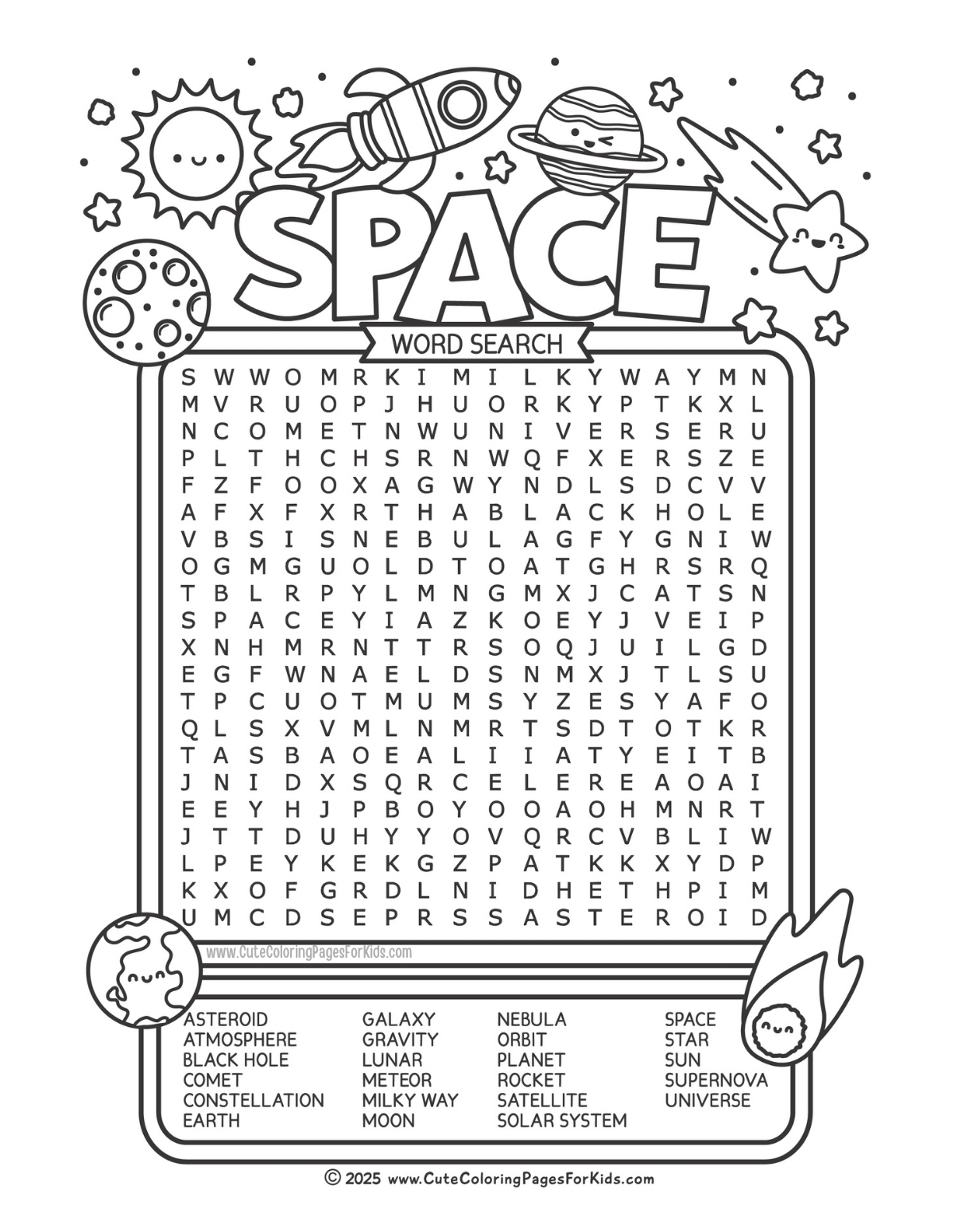 word search for kids