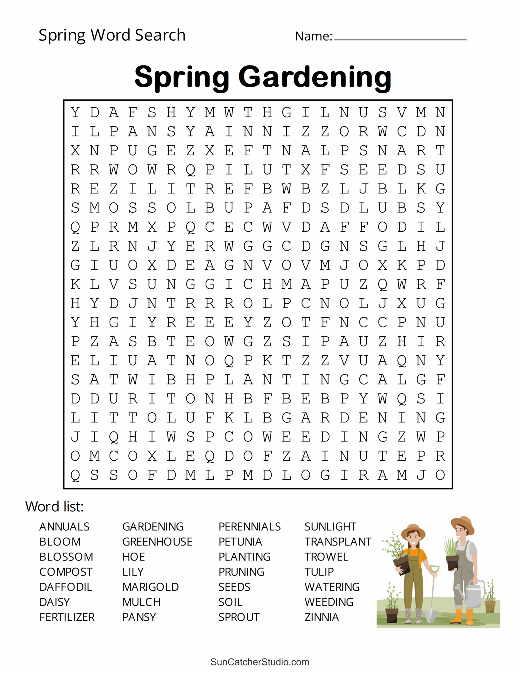 printable word find puzzles for adults