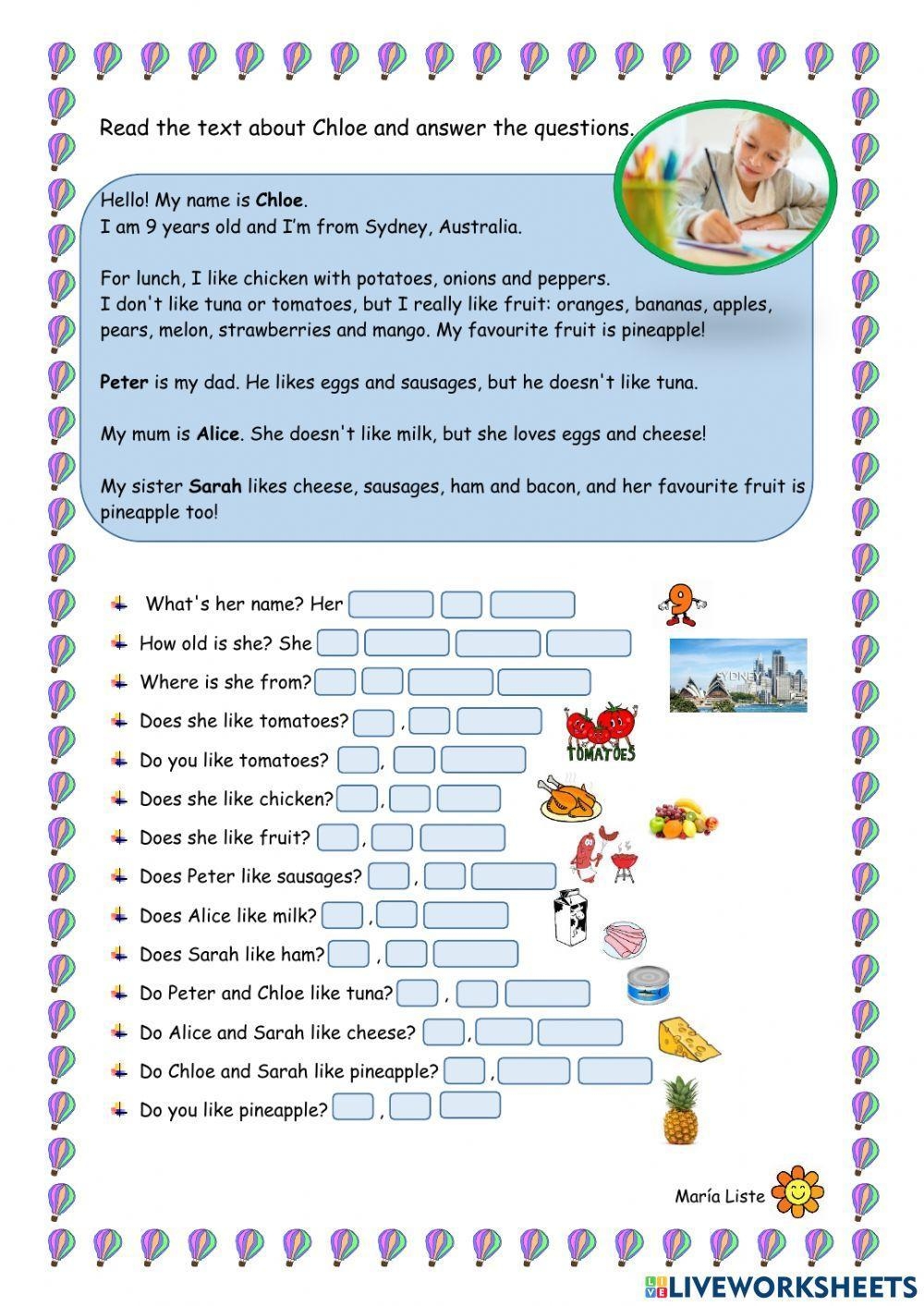 Reading Comprehension For Grade 4 With Multiple Choice Questions Pdf