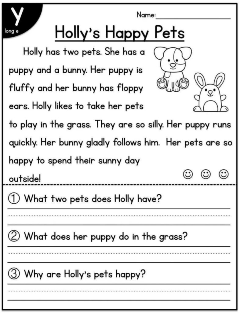 Free Reading Comprehension Worksheets Printable Worsheets Library Worksheets Library
