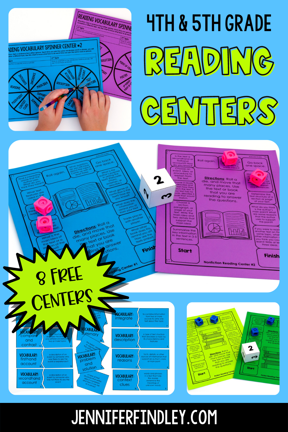 Reading Games For 4th Grade