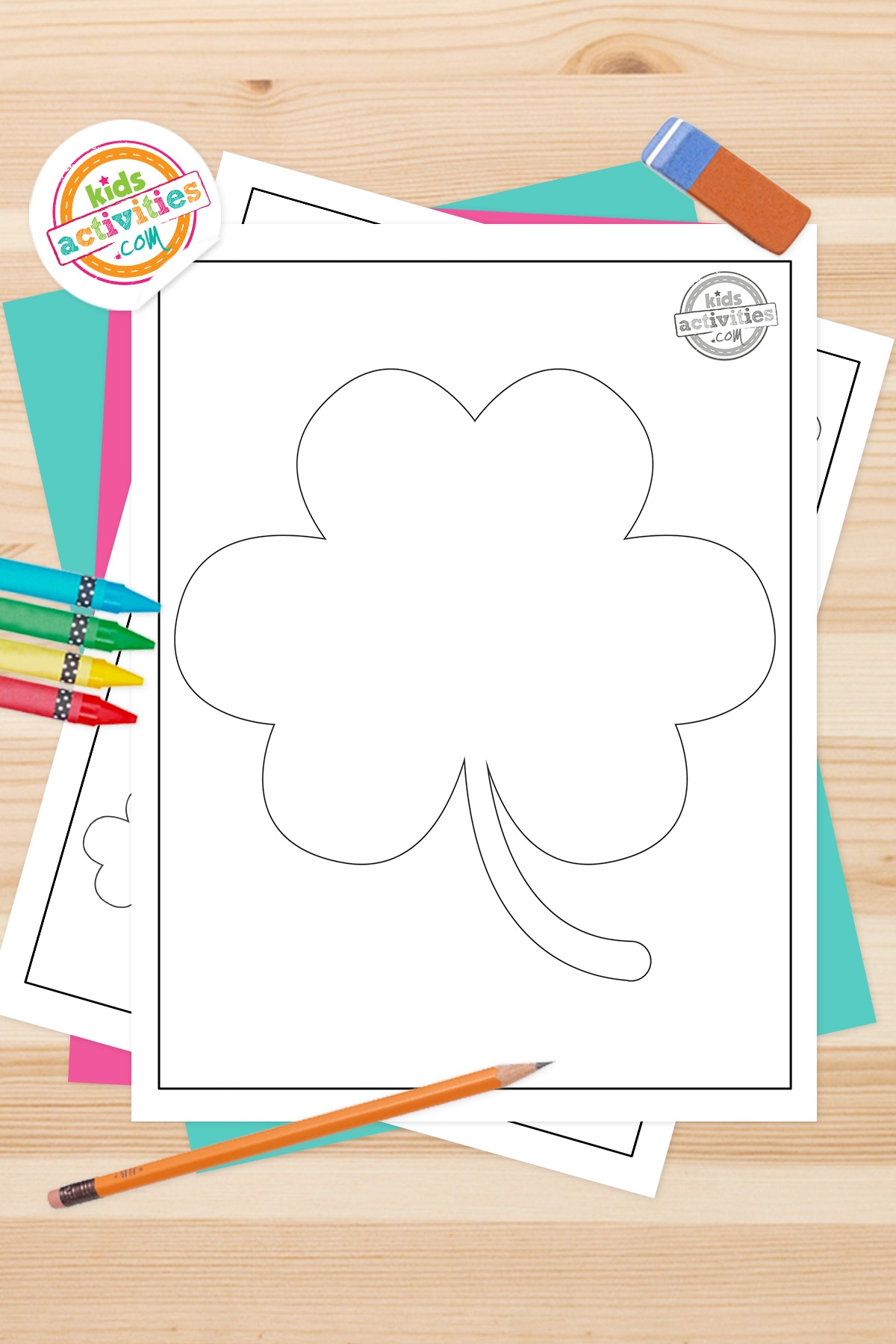 Free Shamrock Template For St Patrick s Day Crafts Kids Activities Blog Free Shamrock Template For St Patrick s Day Crafts Kids Activities Blog