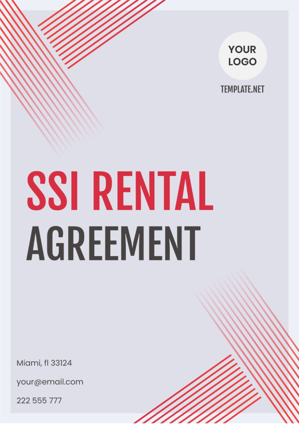 Free Ssi Rental Agreement Template To Edit Online Free Ssi Rental Agreement Template To Edit Online