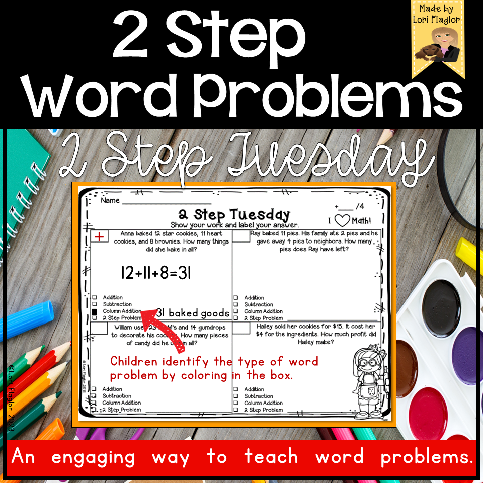 FREE Two Step Math Word Problems Sampler Classful FREE Two Step Math Word Problems Sampler Classful