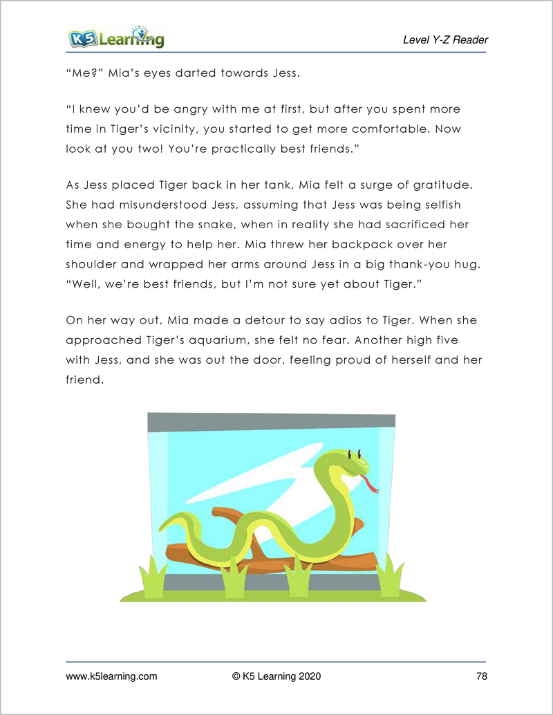 6th grade reading worksheets