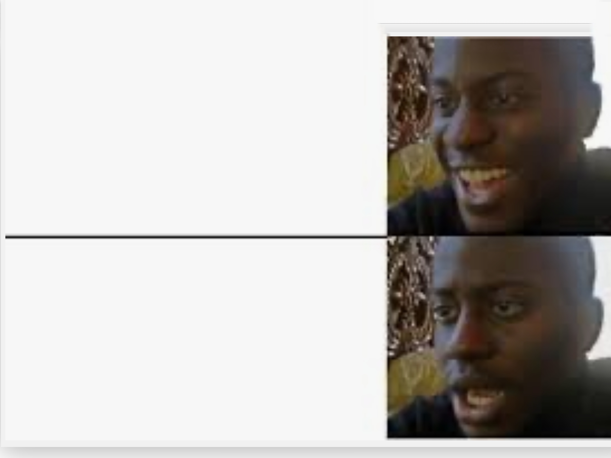 Happy Sad Meme Template