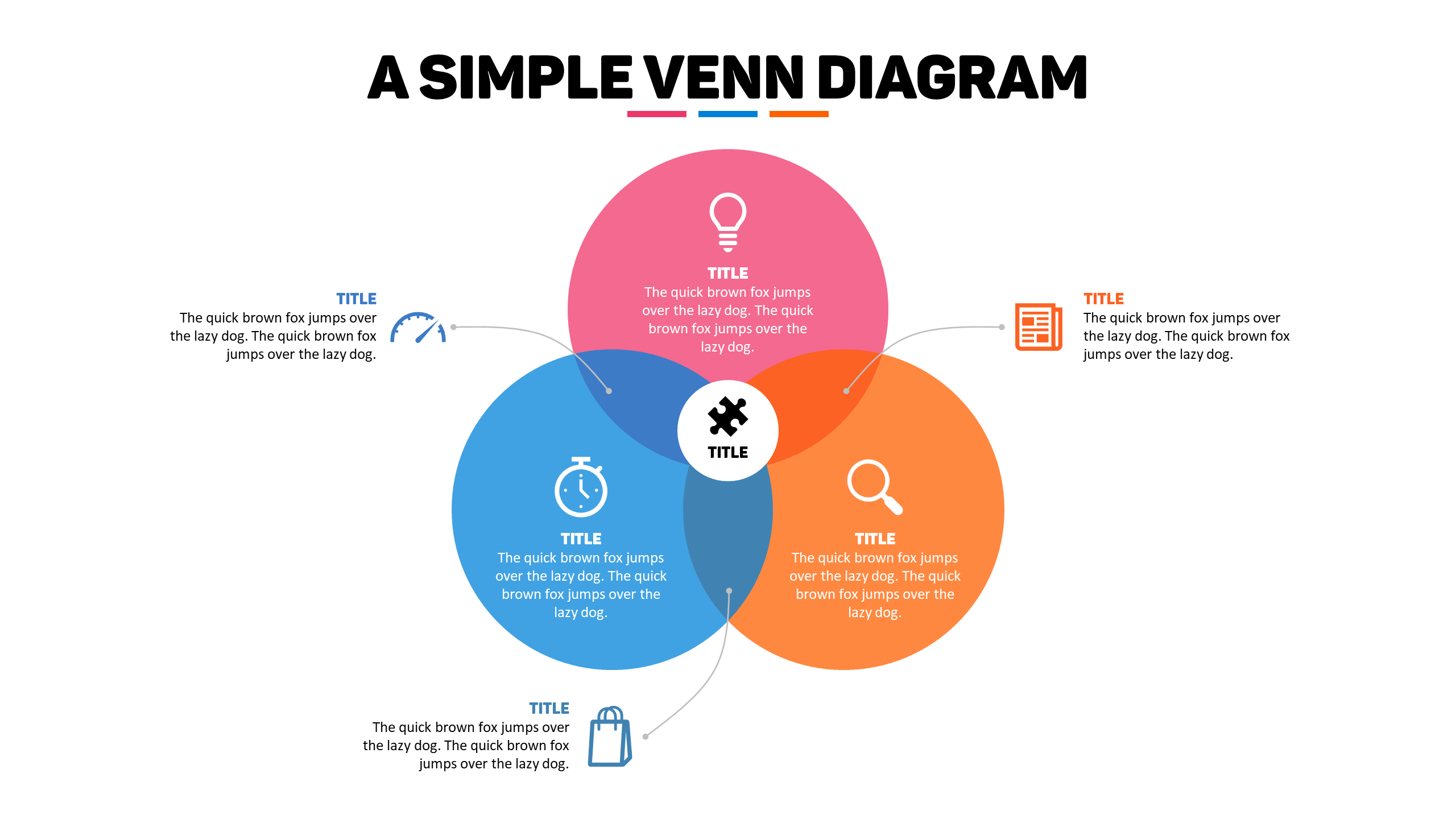 Powerpoint Venn Diagram Template