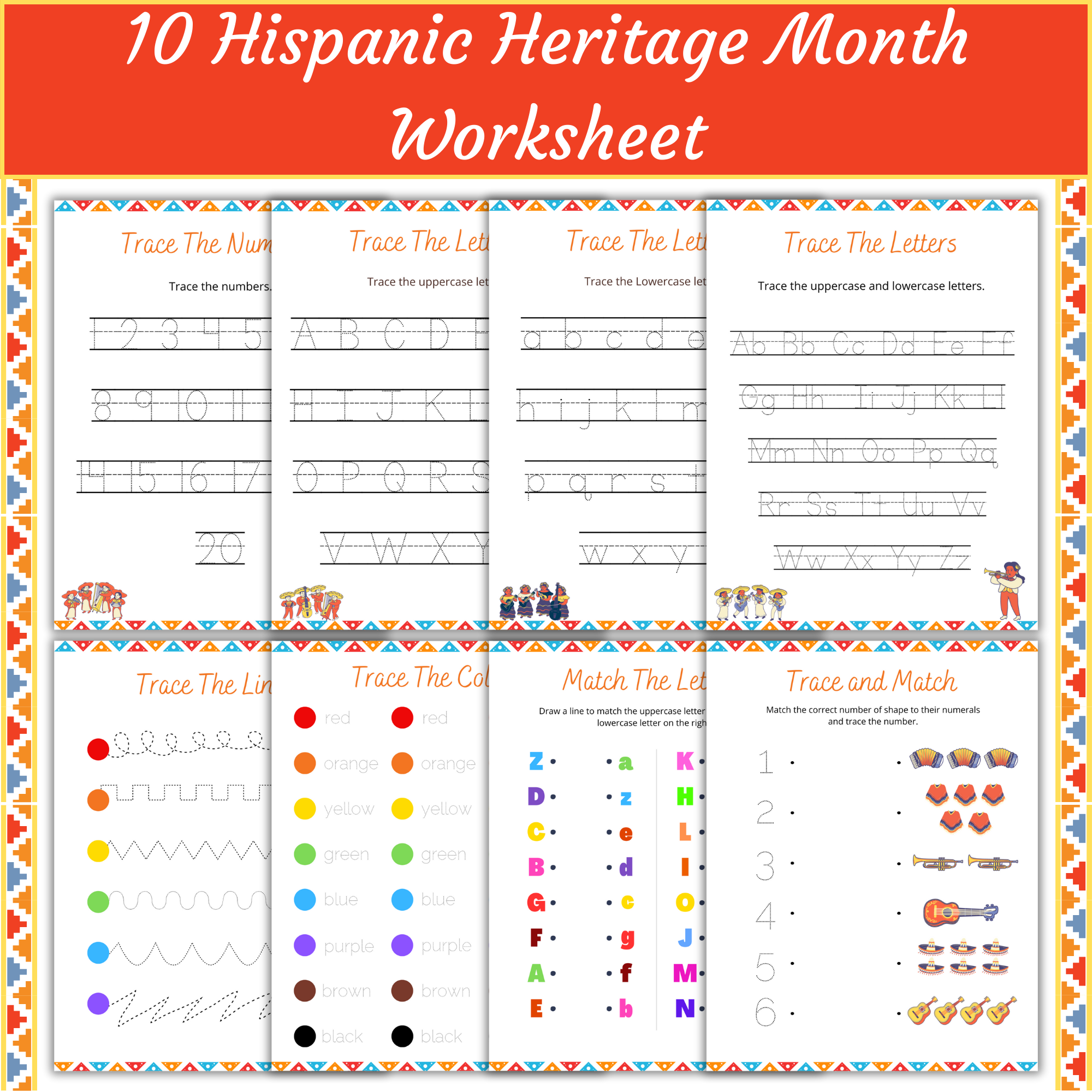 Hispanic Heritage Month Worksheet Latino History Homschooling Sheet Spanish Countries Worksheet PDF Made By Teachers