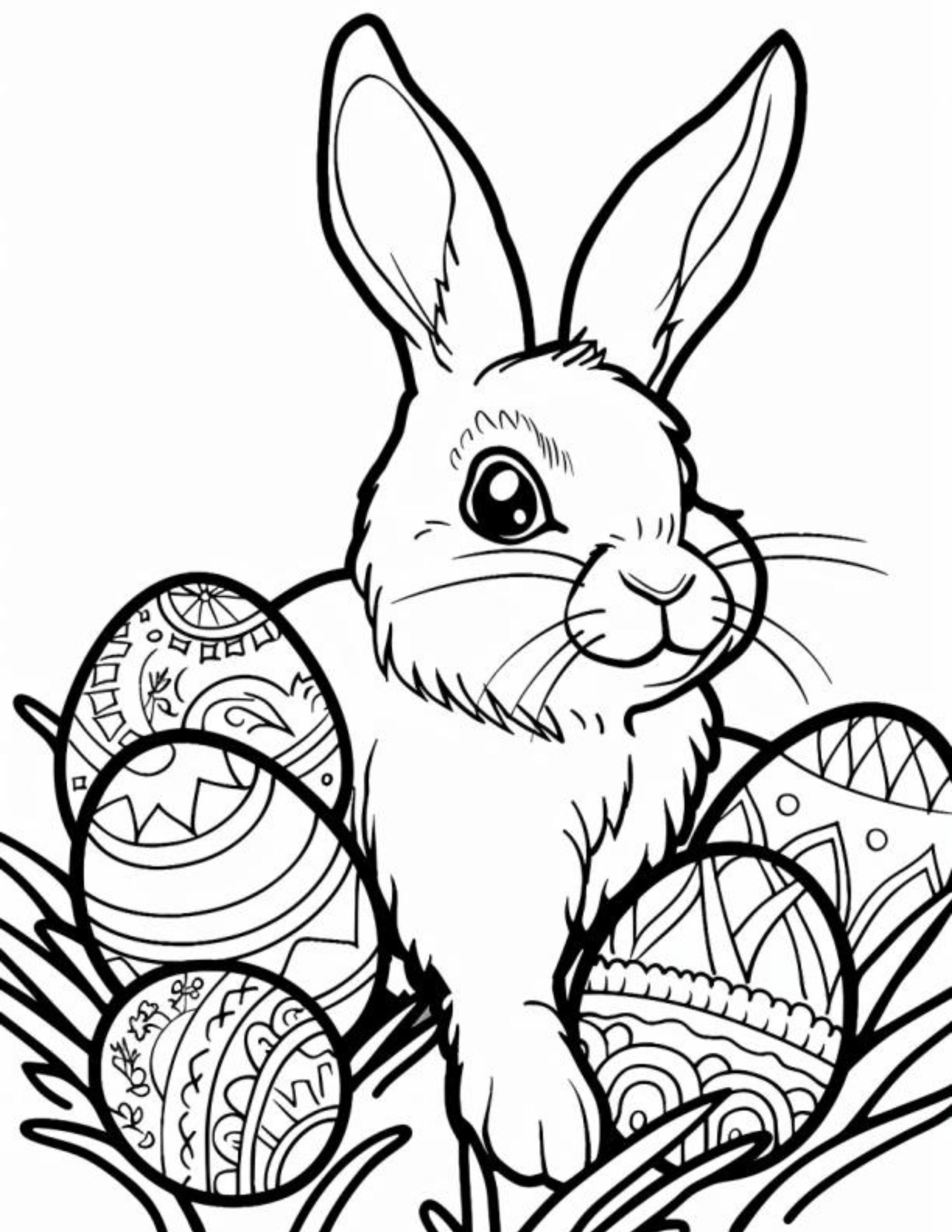 Easter Bunny Printable Pictures