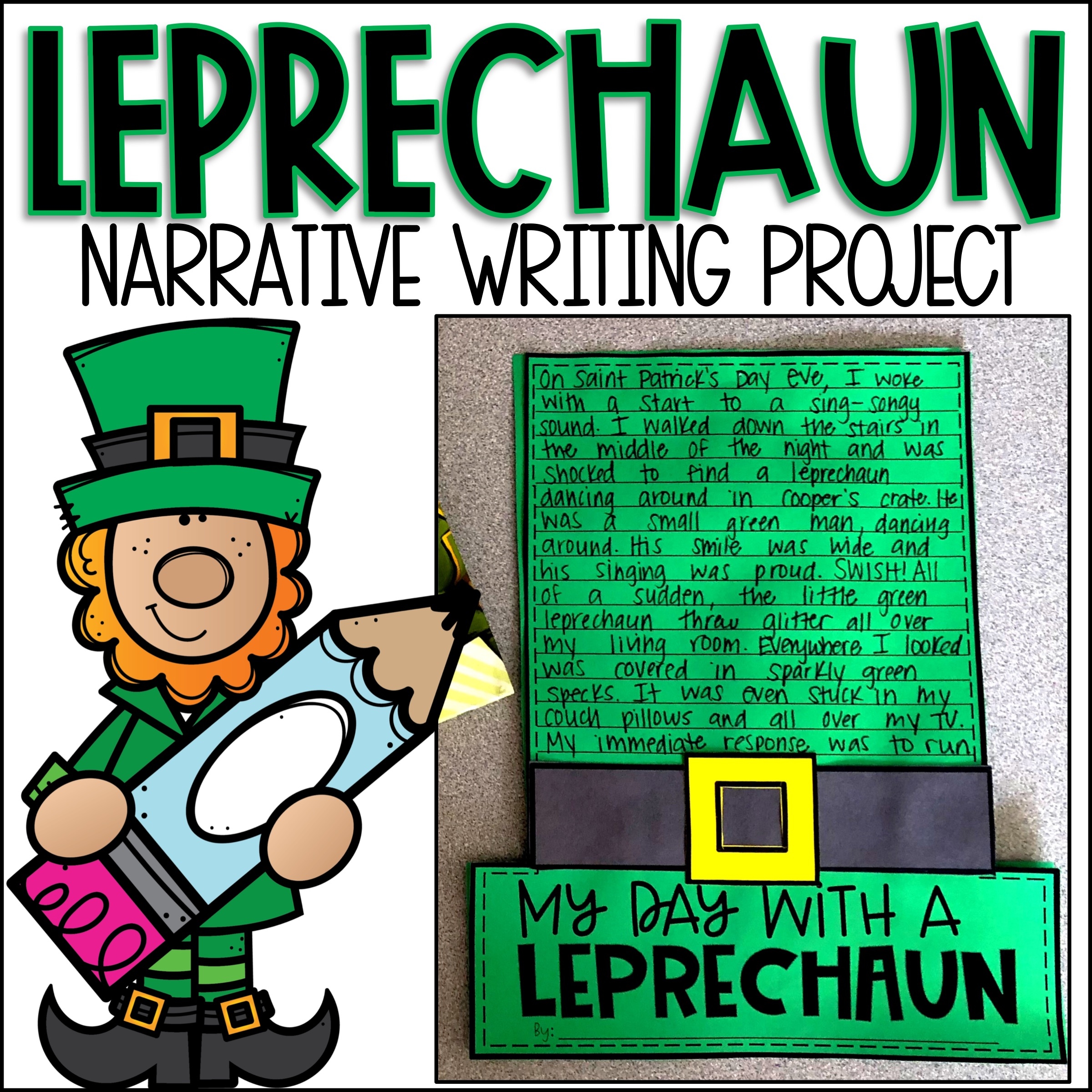 find the leprechaun printable tpt