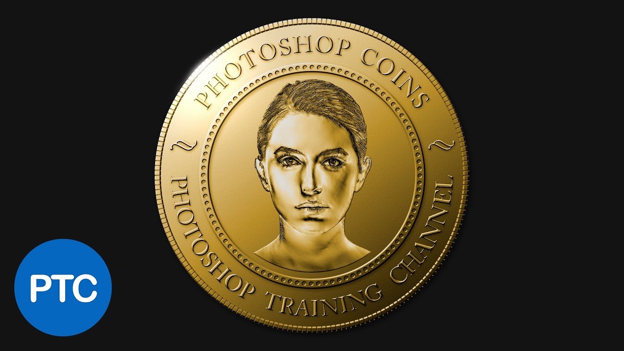 Coin Design Template Photoshop