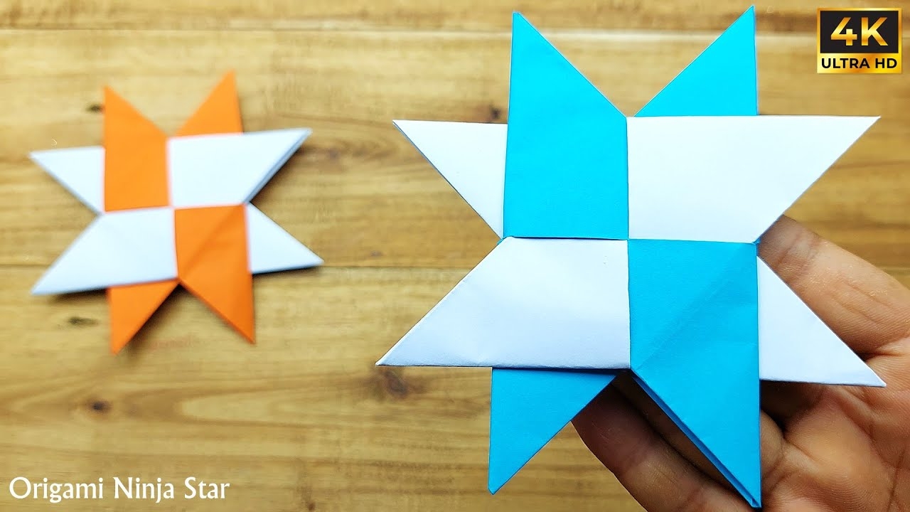 how do you make an origami ninja star