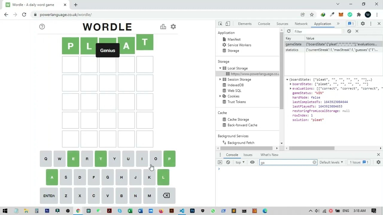 I Found A Bug In Wordle Game That Shows Daily Solution Word YouTube I Found A Bug In Wordle Game That Shows Daily Solution Word YouTube