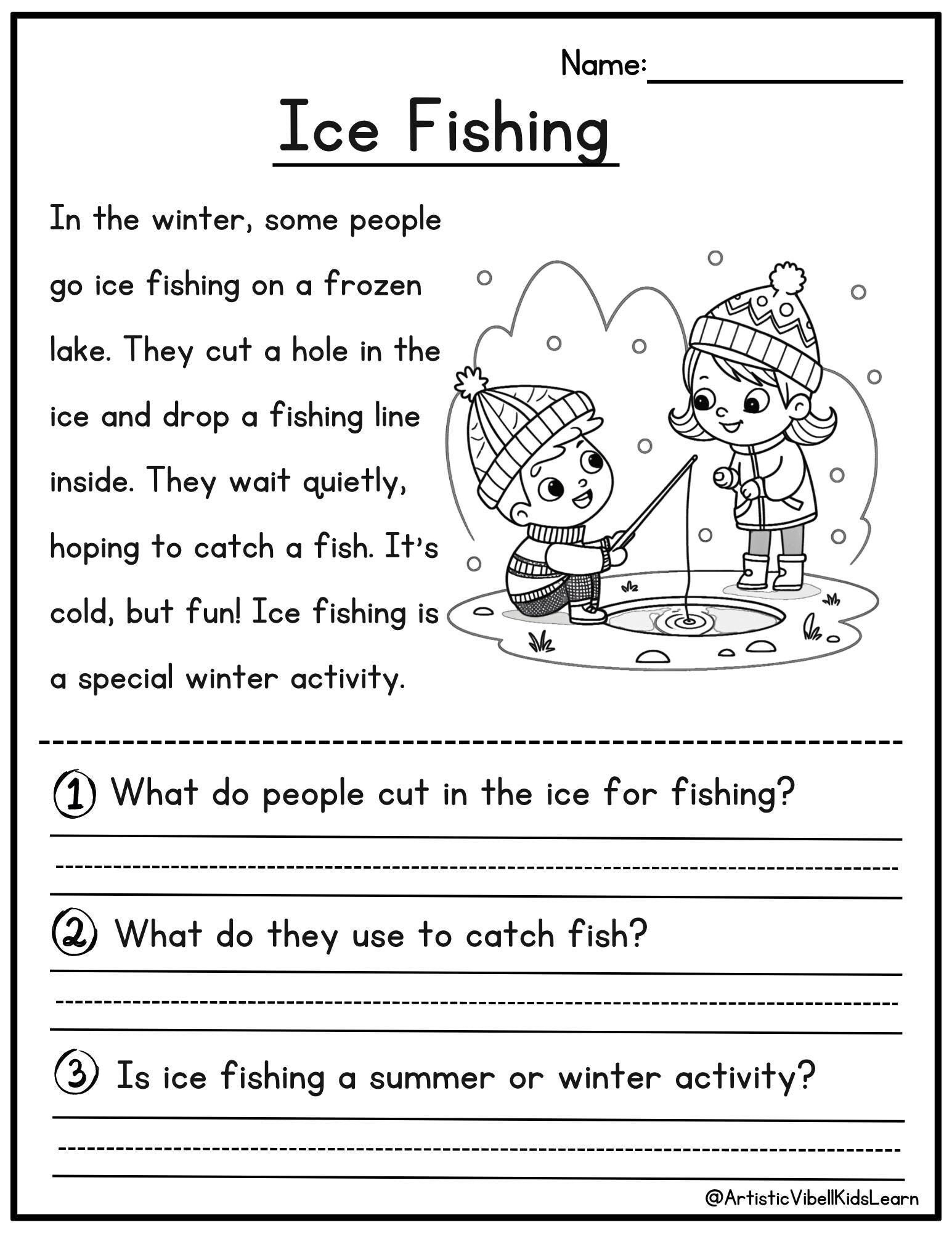 1st grade comprehension worksheets