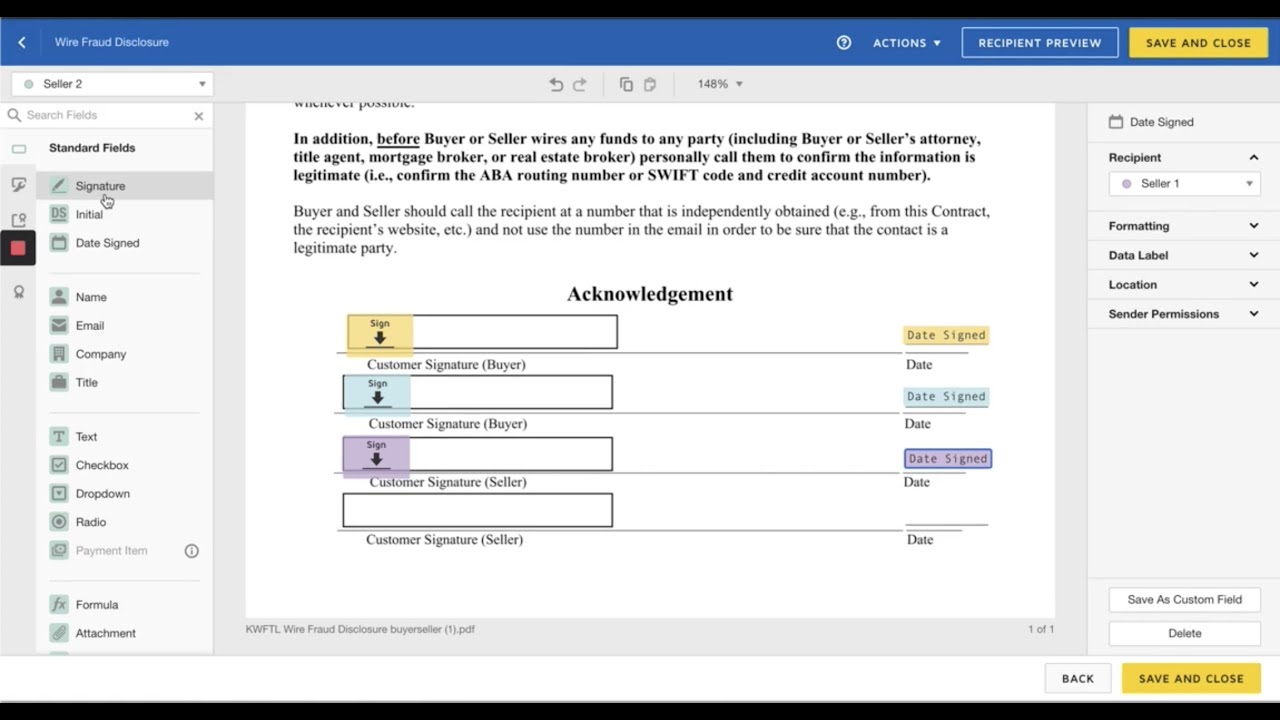 KW Command Docusign Create Templates YouTube KW Command Docusign Create Templates YouTube