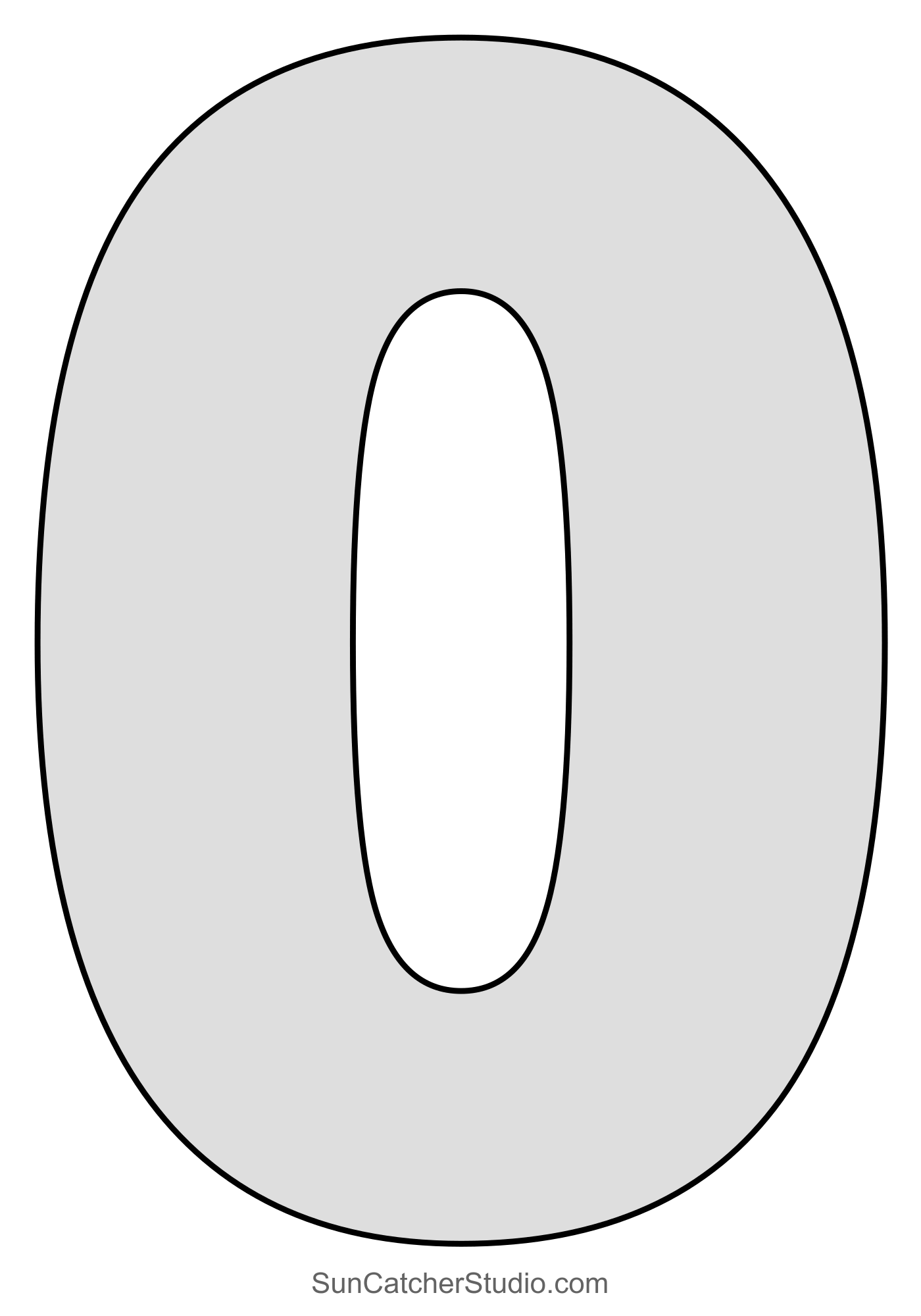 Large Letter Stencils Printable Alphabet Lettering Font Free Printables Monograms Design Tools Patterns DIY Projects