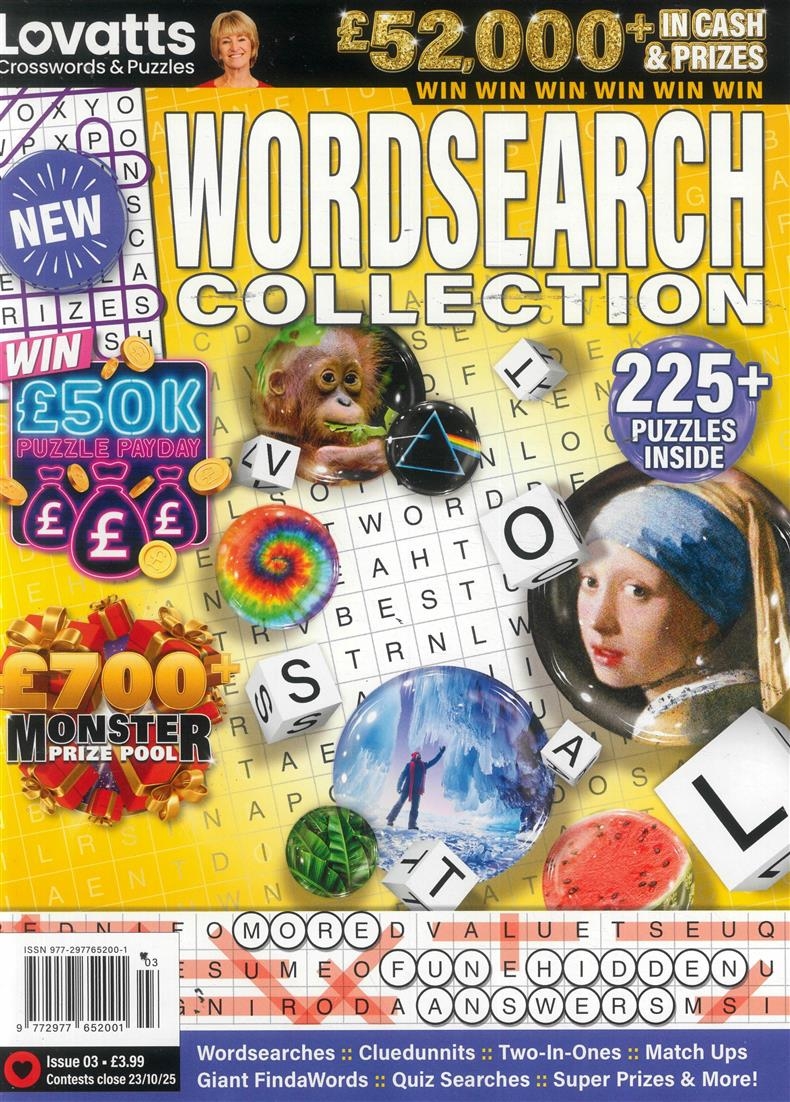 Lovatts Wordsearch Collection Magazine Subscription Subscription