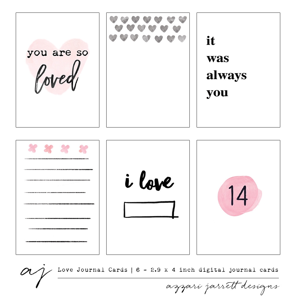 Printable I Love You Cards